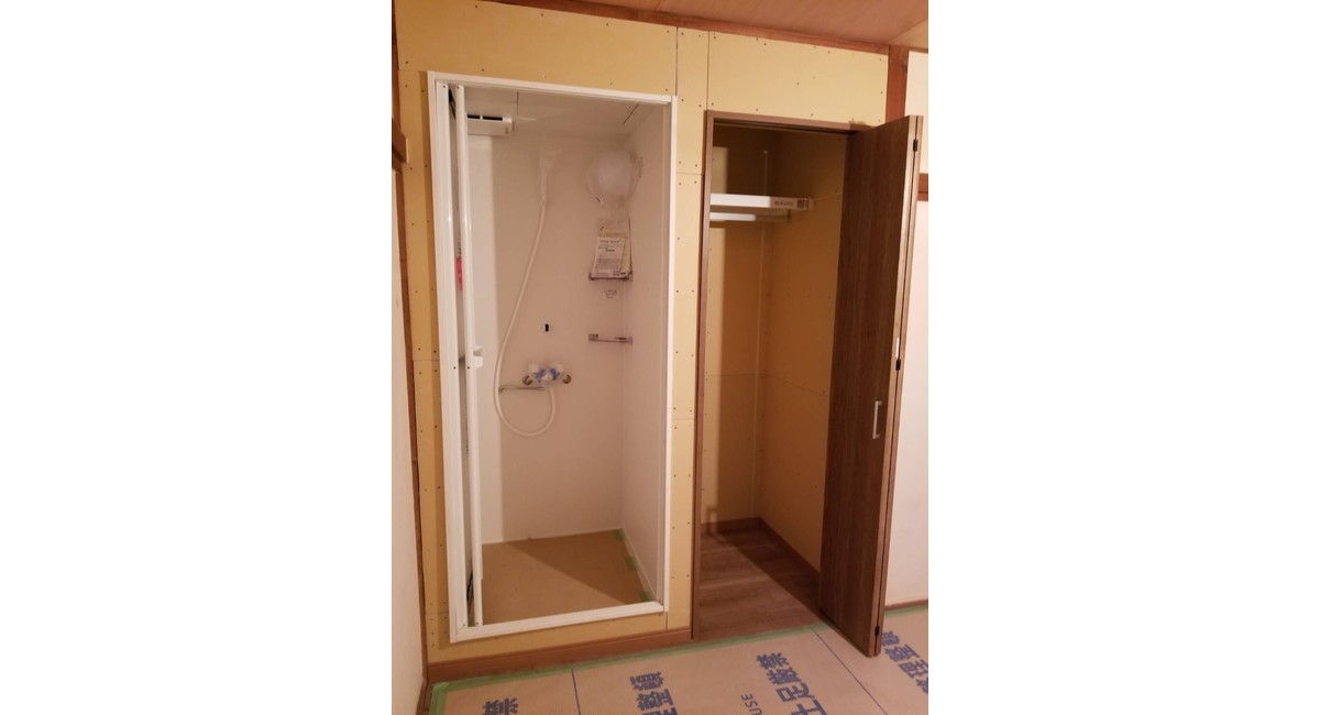 シャワールーム新設工事