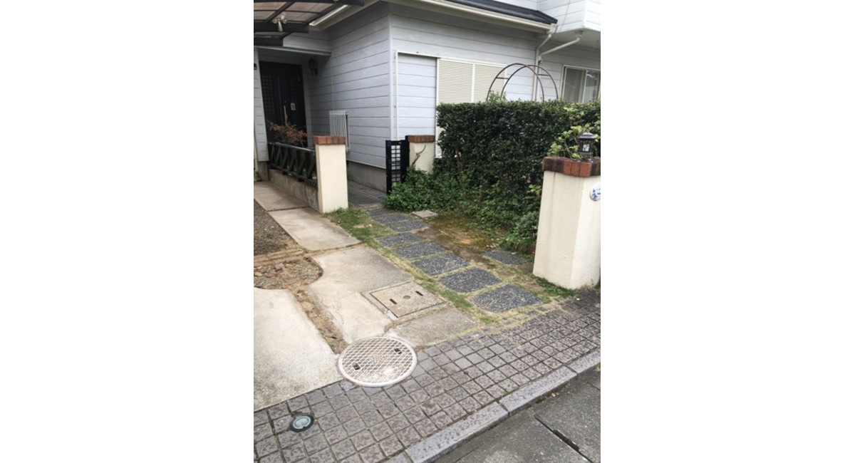 生垣からフェンスへリフォーム