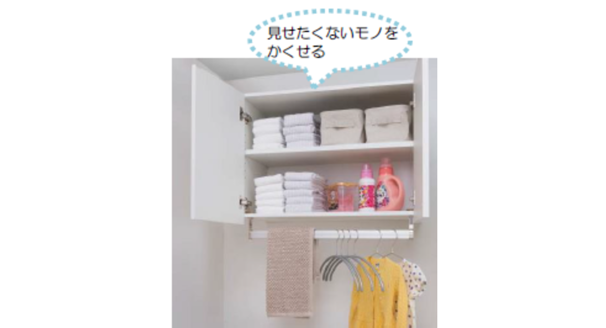 洗濯機上部収納取付　新宿区