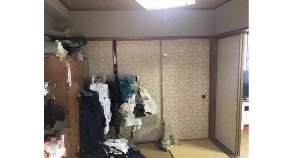 文京区 押入れからクローゼットへリフォーム前 内装 新宿の当リフォーム会社の実際に施工したものを紹介